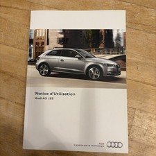 Notice  Audi A3 S3