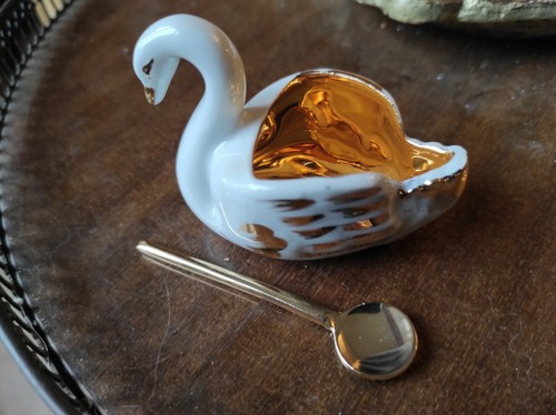 Ancien saleron porcelaine