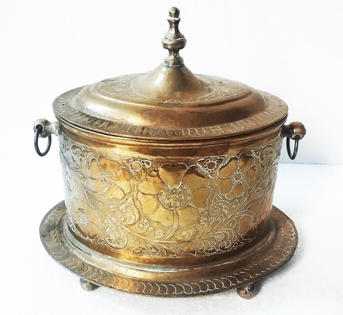 Ancienne boite thé en - boite, à