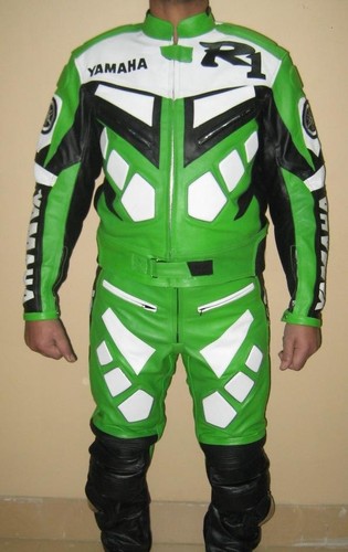 Combinaison moto cuir yamaha - cuir,