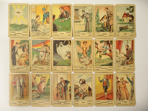 Ancien jeu cartes - ancien,
