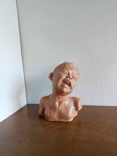 Joli buste enfant sculpture - buste, en