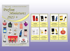 Parfumminiatures / Parfum Miniatures 2023  livre pour la collection miniatures
