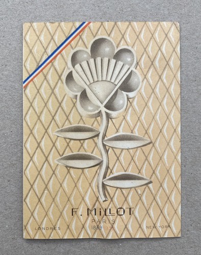 Carte parfumée millot - parfumée, 1939