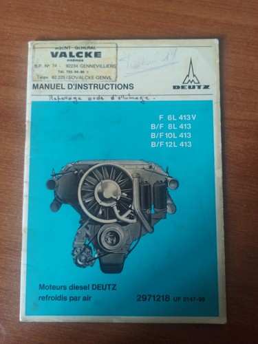 Manuel utilisation moteur - manuel,