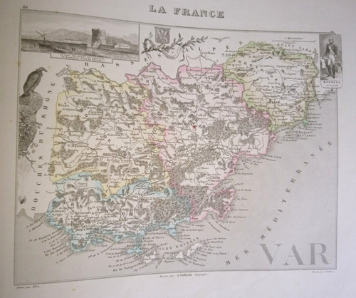 Ancien carte geographique - geographique, le