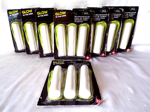 Craies trottoir blanc - craies,