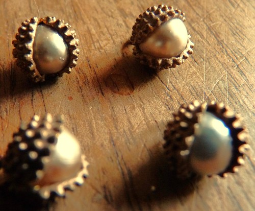 Petits boutons ancien laiton - 4,