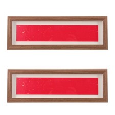  2 Pcs Encadrement Tableau Support De Titulaire D'image Photo Bois