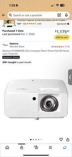 Optoma gt2000hdr full - optoma, hd
