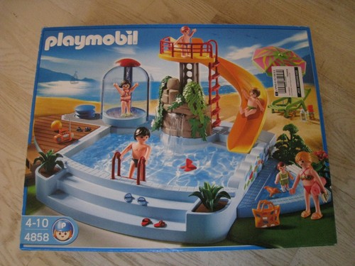 Playmobil 4858 piscine avec - -,