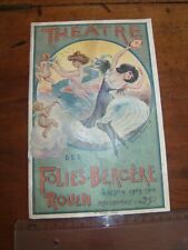 ANCIEN PROGRAMME THEATRE DES