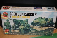 Maquette AIRFIX 1/72 B BREN GUN CARRIER & 6pdr antitank gun