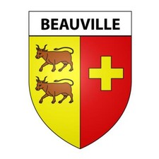 Beauville ville sticker - ville,