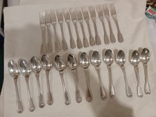 ménagère métal argenté Couverts argenté Ercuis coquilles