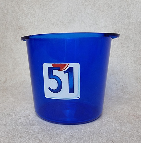 Seau glaçon ricard - glaçon, bleu