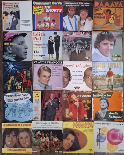 Lot disques vinyles - disques,