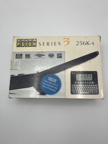 Boxed vintage psion - psion, series
