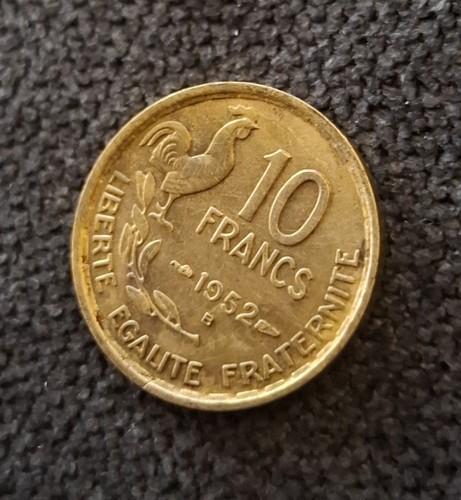 Rare pièce francs - rare, 10