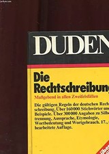 DUDEN BAND 1. RECHTSCHREIBUNG