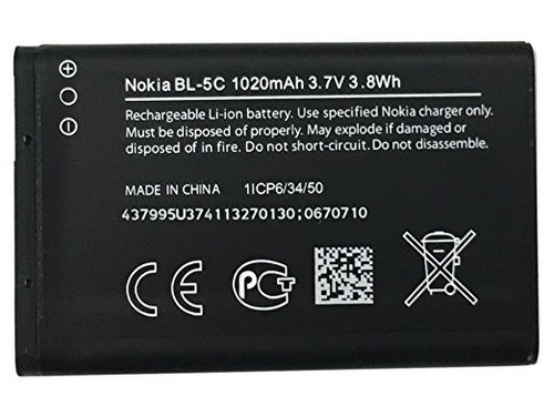 Original nokia li - bl-5c, li-ion