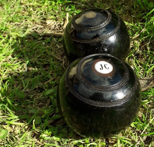 Ancienne boule bowling - boule,