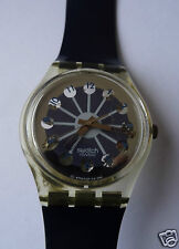 @MONTRE SWATCH AG 1997 FONCTIONNE VINTAGE POUR COLLECTION SQUELETTE SUR LE VERSO