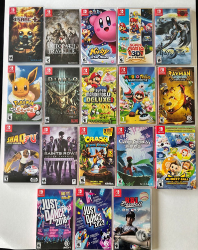 Pick nintendo switch games - u, pick!