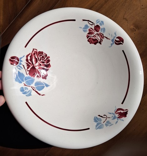 Très beau plat rond - plat, calotte