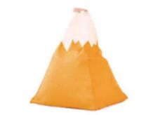 REALLY NICE THINGS POUF POUR ENFANT EN FORME DE MONTAGNE NEUF