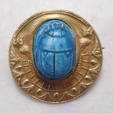 BIJOU ANCIEN / BROCHE SCARABEE