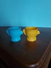 2 Coquetiers Forme Poule En