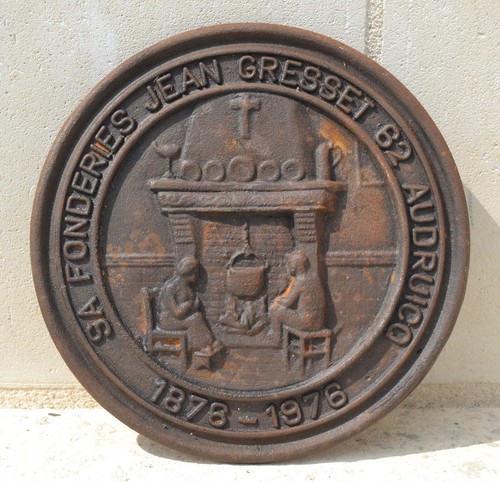 Plaque fonte fonderie - plaque,