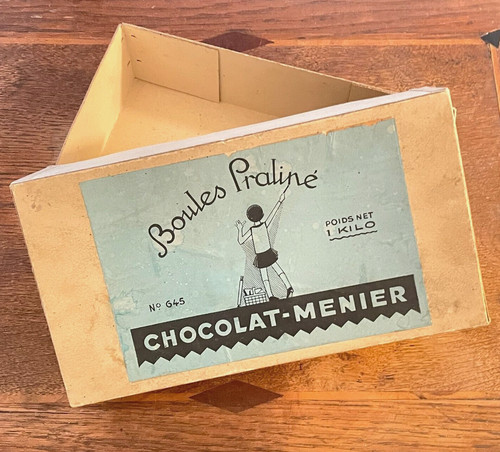 Ancienne boîte carton - boîte, en