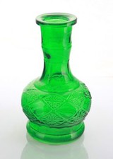 Nouveau vase de exotic VERT décoratif pour chicha narghilé pyramide MEDIUM 