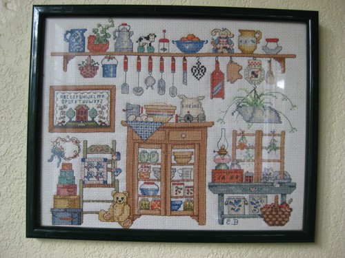 Broderie points comptés - points,