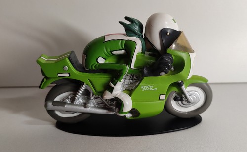 Figurine moto résine - figurine,