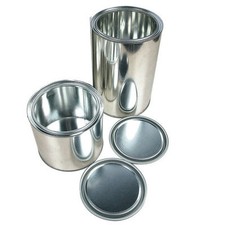 5 Boite métal pour peinture 0,5 litre + couvercle
