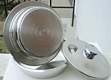 COCOTTE A CUIRE ET BAIN-MARIE INOX POUR SERVIR CHAUD KUHN RIKON