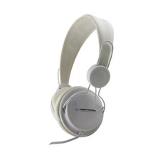 [EH148W] ESPERANZA Casque Audio Stéréo SENSATION avec Micro Blanc