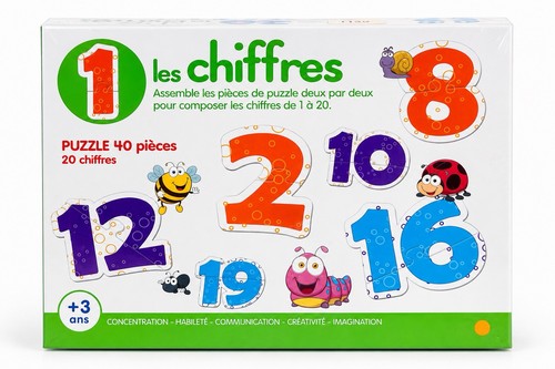 Puzzle éducatif les - puzzle, «