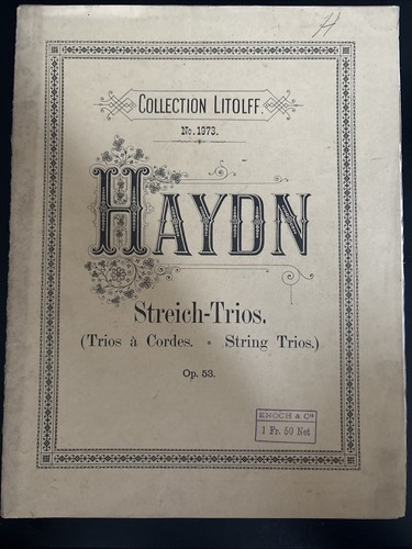 Partition piano haydn - partition,