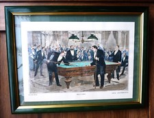 Gravure encadrée/Cadre scène