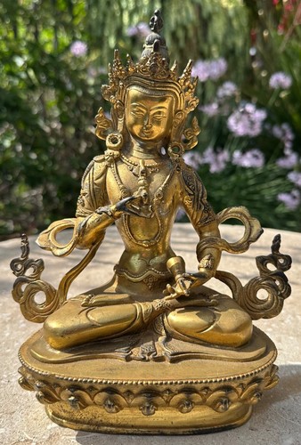 Antique gilt bronze - gilt,
