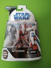 figurine star wars ROCKET BATTLE DROID hasbro THE CLONE WARS