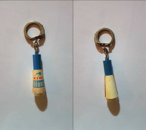Porte clés flacon cirage - cirage, kiwi