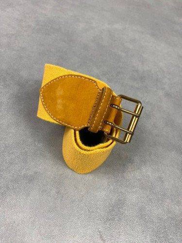 Ceinture cuir tissus - cuir,