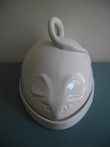 Ancien plateau cloche - cloche, fromage