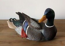 Canard  figurines vu sur la nature Montréal Canada collection décoration