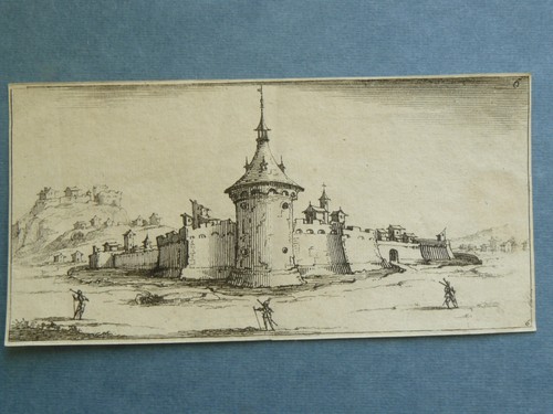 Eau forte après dessin - d'après,